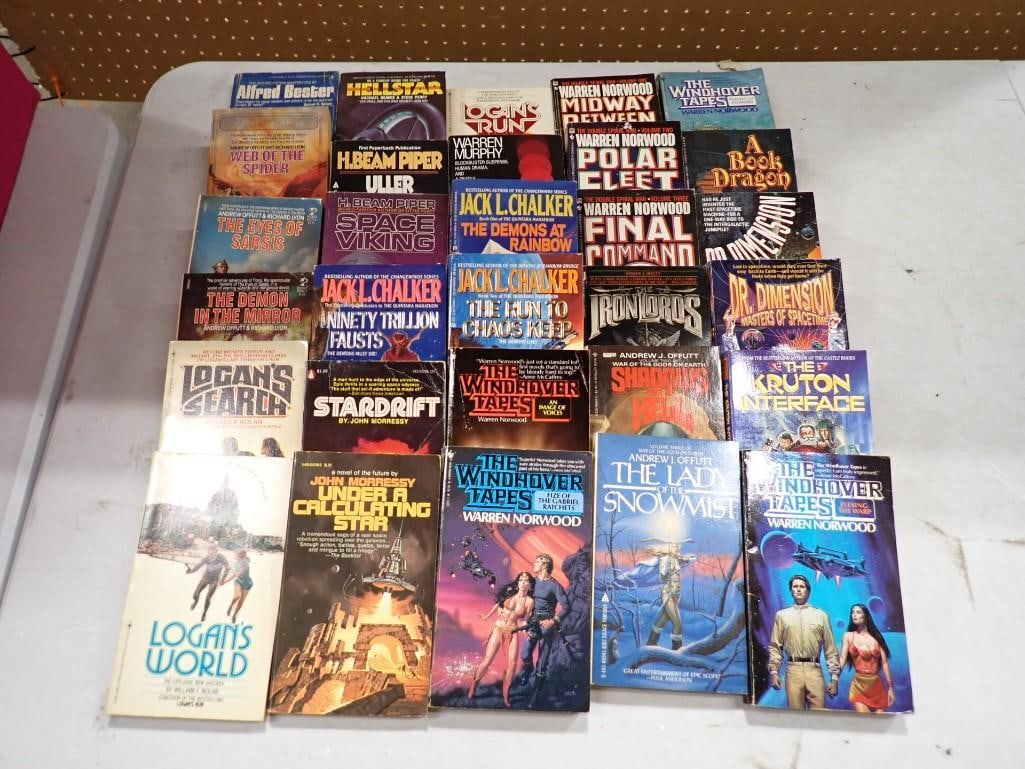 Lot of Books Mostly Science Fiction Sci Fi (1 of 6)