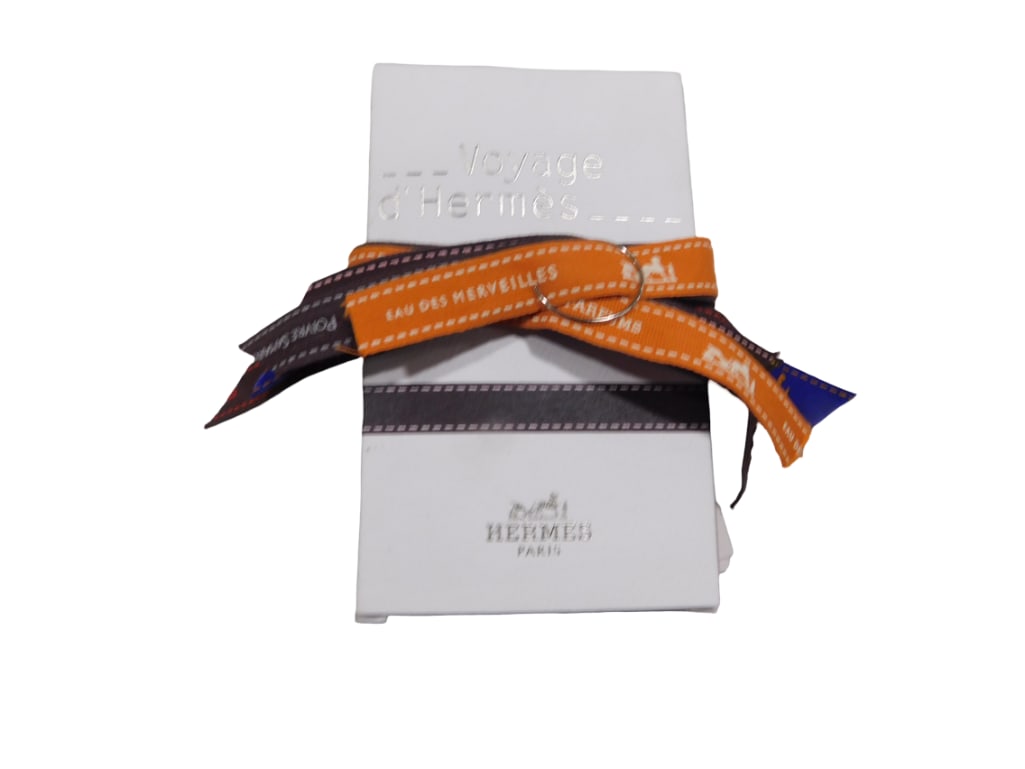 Hermes Perfume and Ribbons incl Voyage d'Hermes Perfume and Shower Gel in Case and 6 (1 of 4)