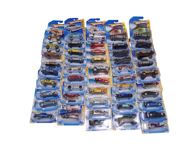 50 Hot Wheels Cars and Vehicles New in Package