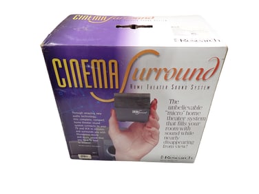 Cinema Surround Micro Home Theater Sound System New in Open Box