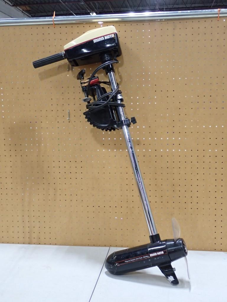 Minn Kota Electric Boat Motor - Untested (1 of 6)