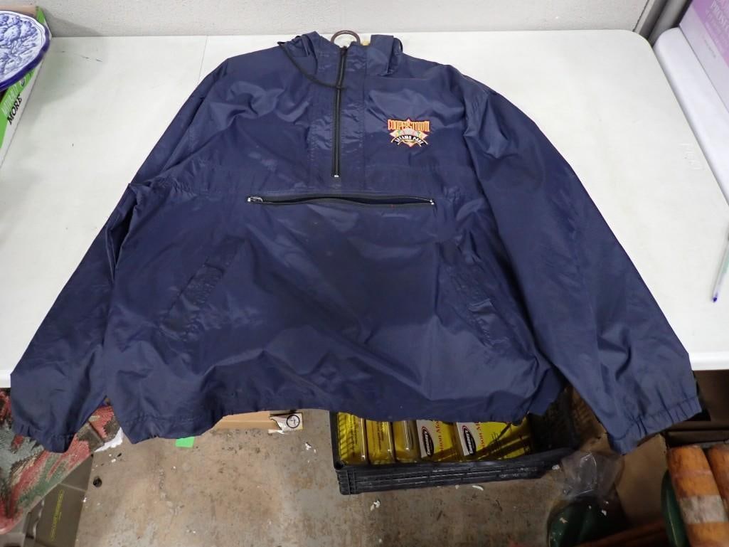 Cooperstown Dreams Park Baseball Windbreaker Half Zip Jacket Size L (1 of 4)