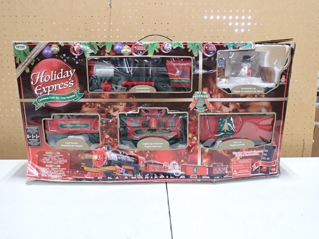 Eztec Holiday Express Train Set with original box (1 of 10)