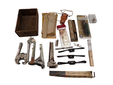Hardware, Accessories, Etc incl Bottle Capper, Vintage Wood Crate, Wood Burner - New in Package, Spo