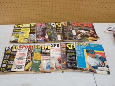 Lot of Vintage Sport Magazines including 1960's
