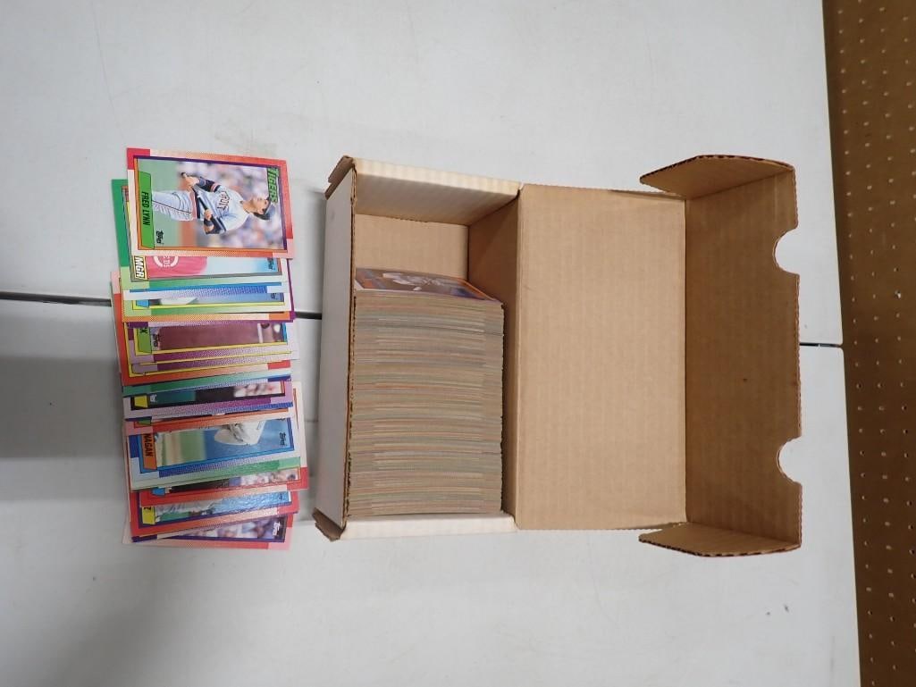 Baseball Cards incl 1990 Topps (1 of 7)