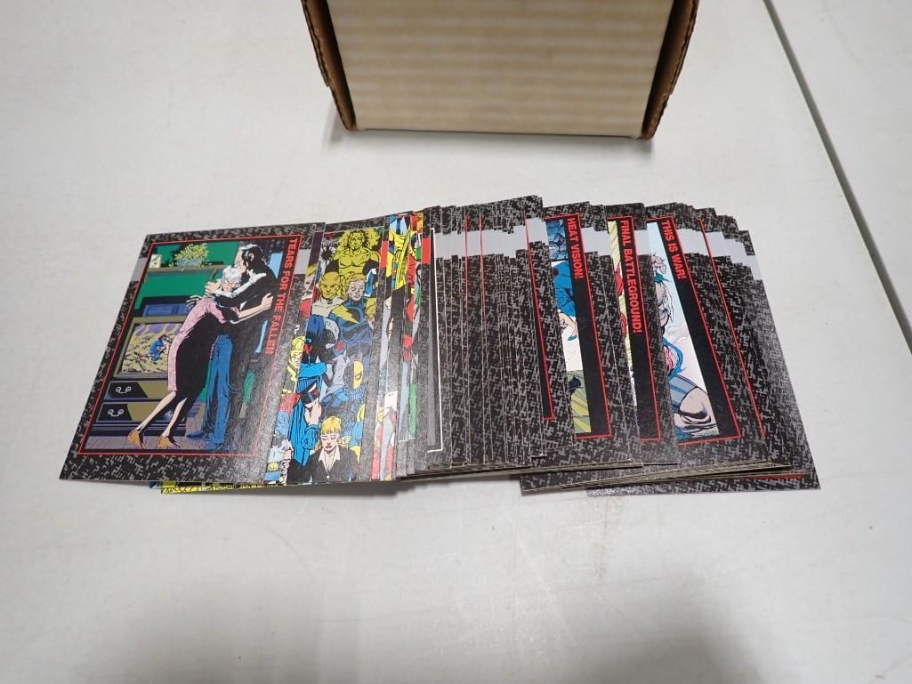 Trading Cards incl DC Comics Trading Cards Doomsday The Death of Superman - Some Missing (1 of 4)