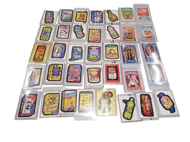 Wacky Packs and Garbage Pail Kids Cards
