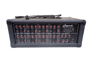 Stageworks Model LG-8 8 Channel Powered Mixer PA System