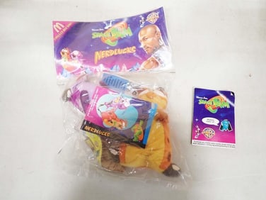Warner Bros Space Jam Nerdlucks Plush Toy from McDonalds New in Package