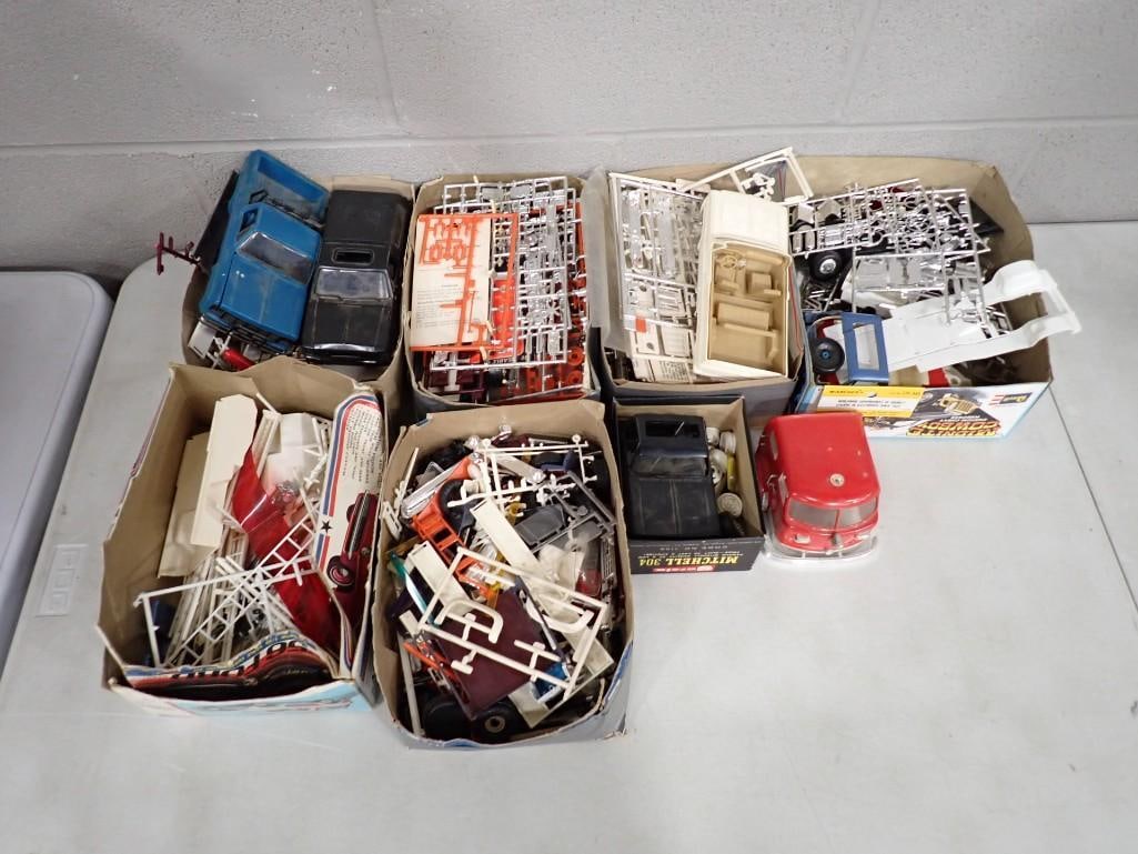 Lot of Pieces for Model Car Kits, Partially Built, etc: Lot of Pieces for Model Car Kits, Partially Built, etc All pictures are considered part of the description and should be examined carefully by bidders. Live Auctioneers is now offering Live Shipping