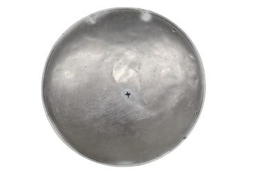 Vintage Metal Snow Saucer or Round Disc Flying Saucer Sled
