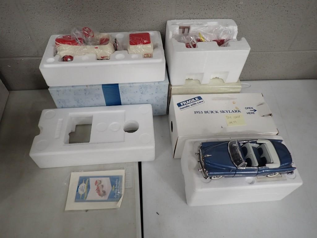 Hallmark Kiddie Car Classics 1940 Custom Roadster with Trailer Model, 1953 Buick Skylark 1/24 Scale (1 of 19)