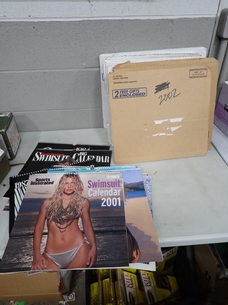 Sports Illustrated Swimsuit Calendars including 1984 85 87-89, 91, 1994-2013: Sports Illustrated Swimsuit Calendars including 1984 85 87-89, 91, 1994-2013. Many still in original shipping box All pictures are considered part of the description and should be examined caref