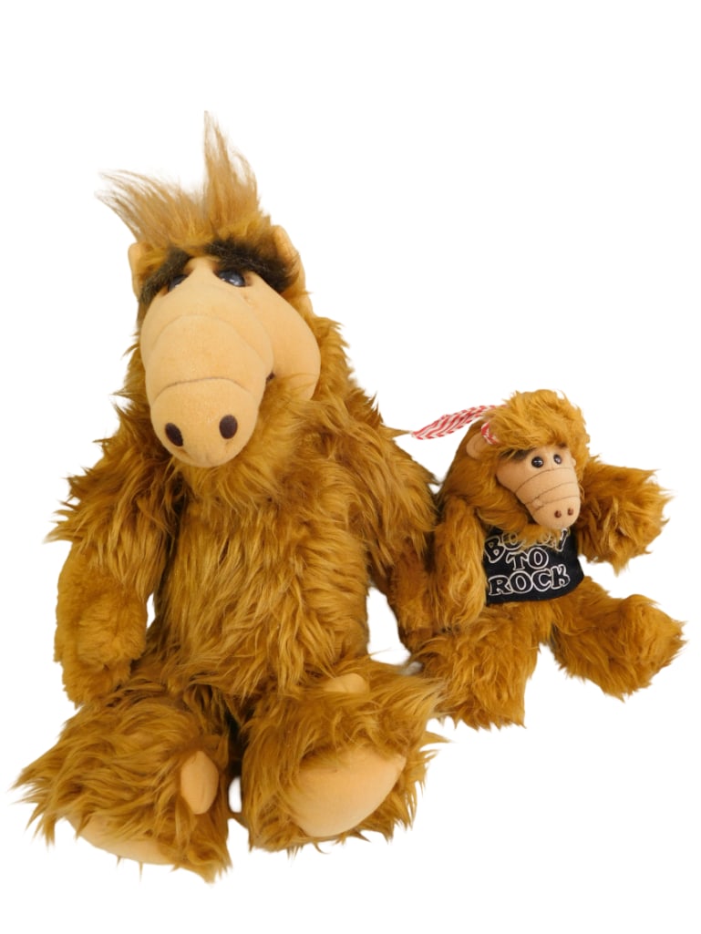 Vtg 1986 Coleco ALF Plush & BK Puppet Lot (1 of 5)