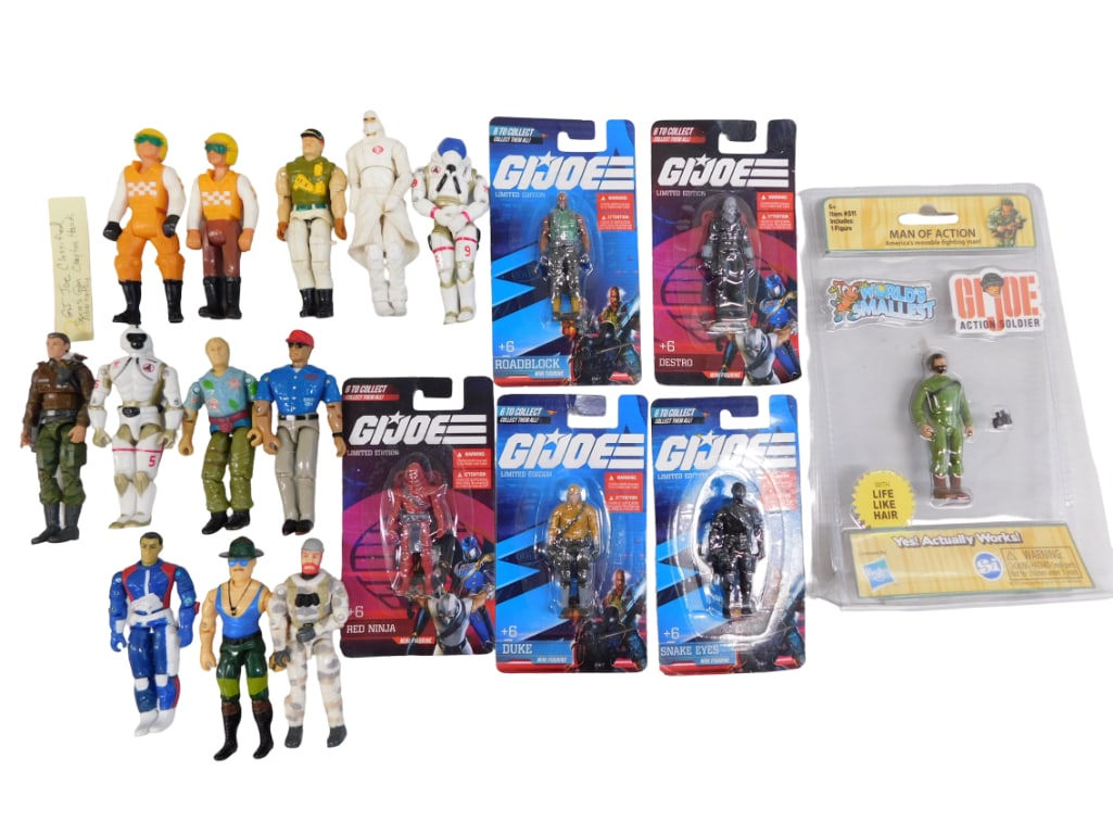 Vtg GI Joe 3.75, Lanard, & Mini Action Figures Lot (1 of 7)