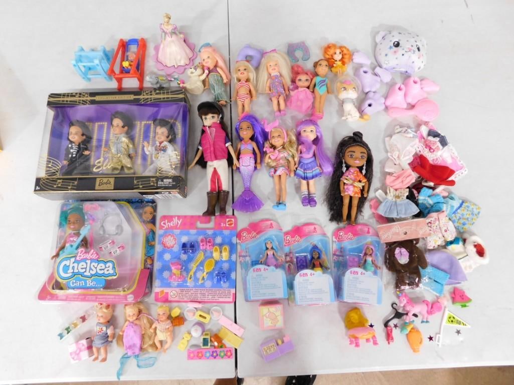 Barbie Kelly, Tommy Elvis, Shelly Club, Happy Family Baby Dolls, Accessories, Etc Lot (1 of 7)