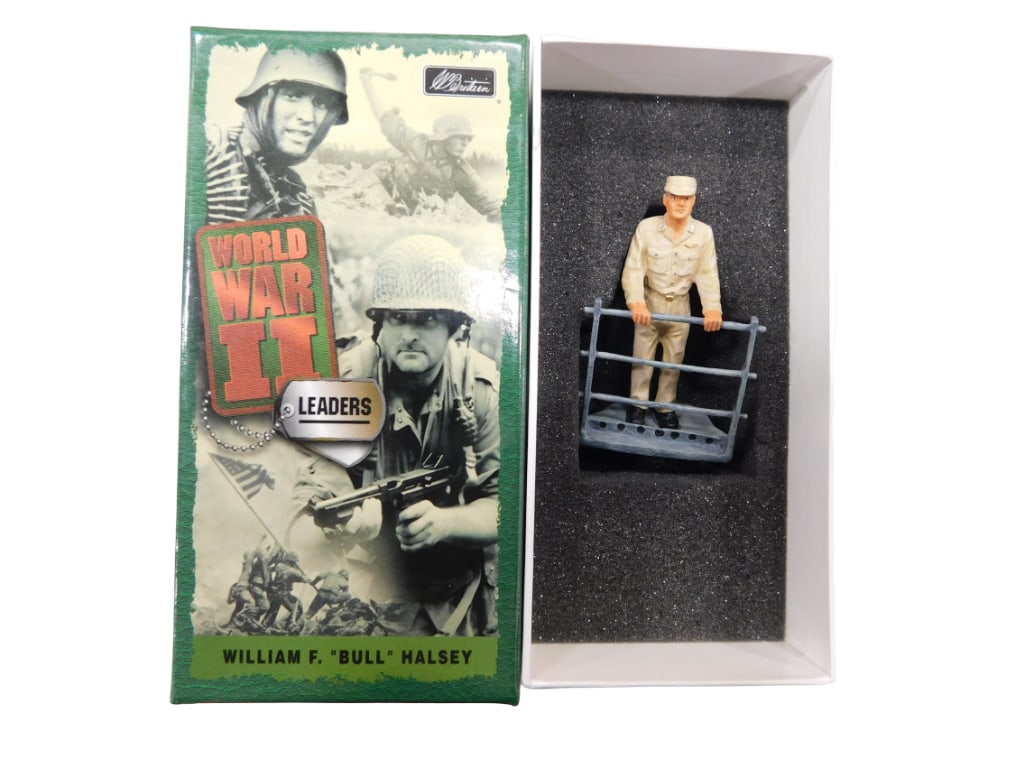 Britains Toy Soldier William F Bull Halsey 17232 World War II Leaders in Original Box (1 of 5)