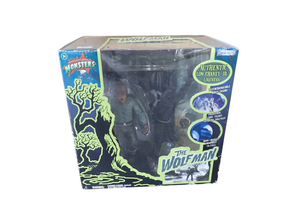 The Wolf Man Universal Studios Monsters Jakks Pacific New in Box (1 of 6)