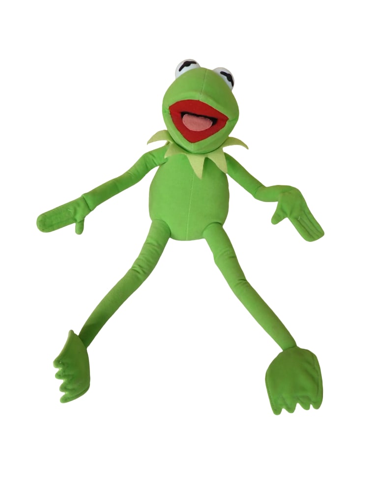 Kermit the Frog Muppets or Sesame Street Plush: Kermit the Frog Muppets or Sesame Street Plush All pictures are considered part of the description and should be examined carefully by bidders. Live Auctioneers is now offering Live Shipping through