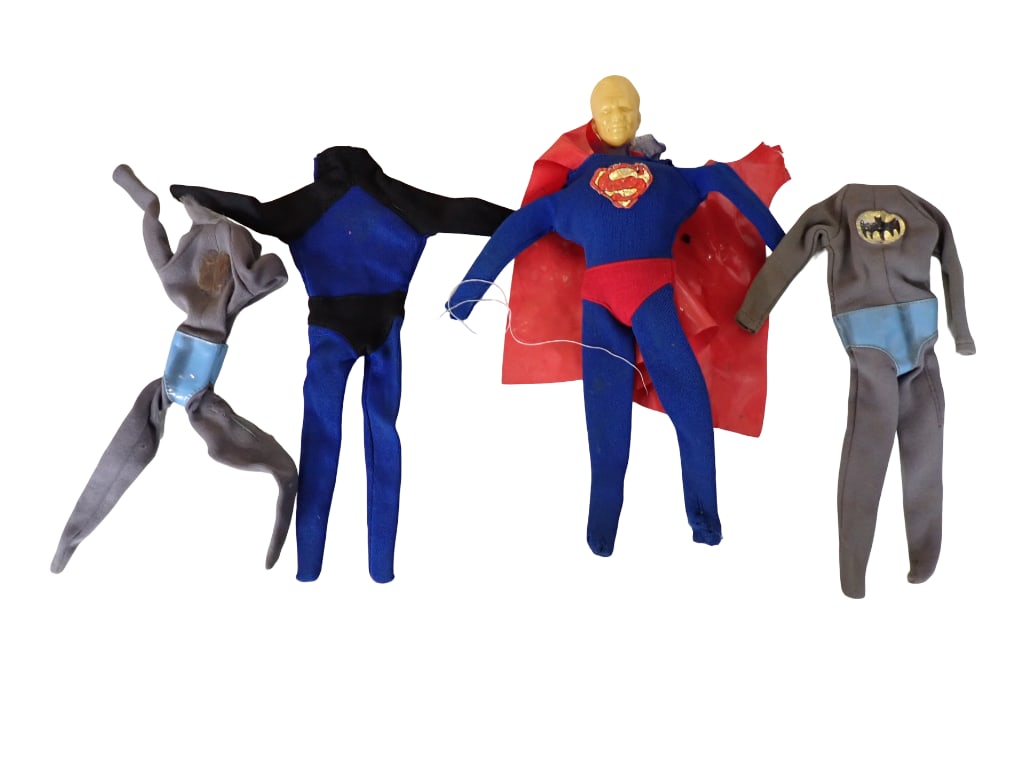 Vtg 1960s Original Captain Action Lot of Clothes: Vintage 1960s Original Captain Action Lot of Clothes All pictures are considered part of the description and should be examined carefully by bidders. Live Auctioneers is now offering Live Shipping thr