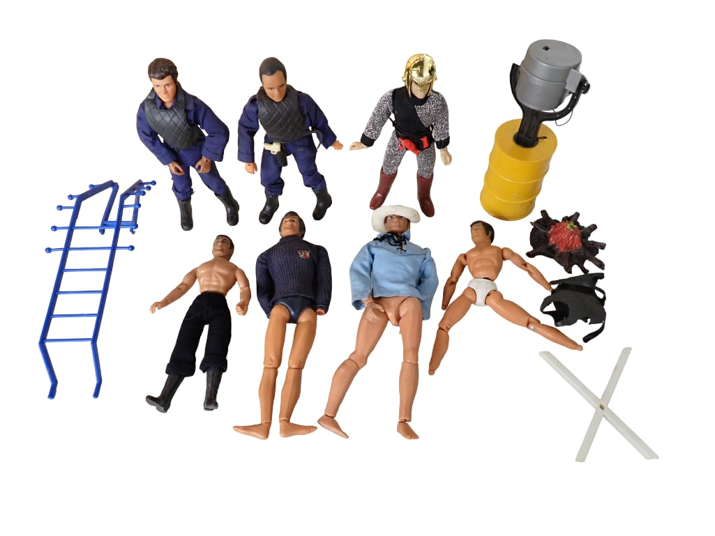 Vintage LJN and Mego Action Figures and Accessories: Vintage LJN and Mego Action Figures and Accessories All pictures are considered part of the description and should be examined carefully by bidders. Live Auctioneers is now offering Live Shipping th