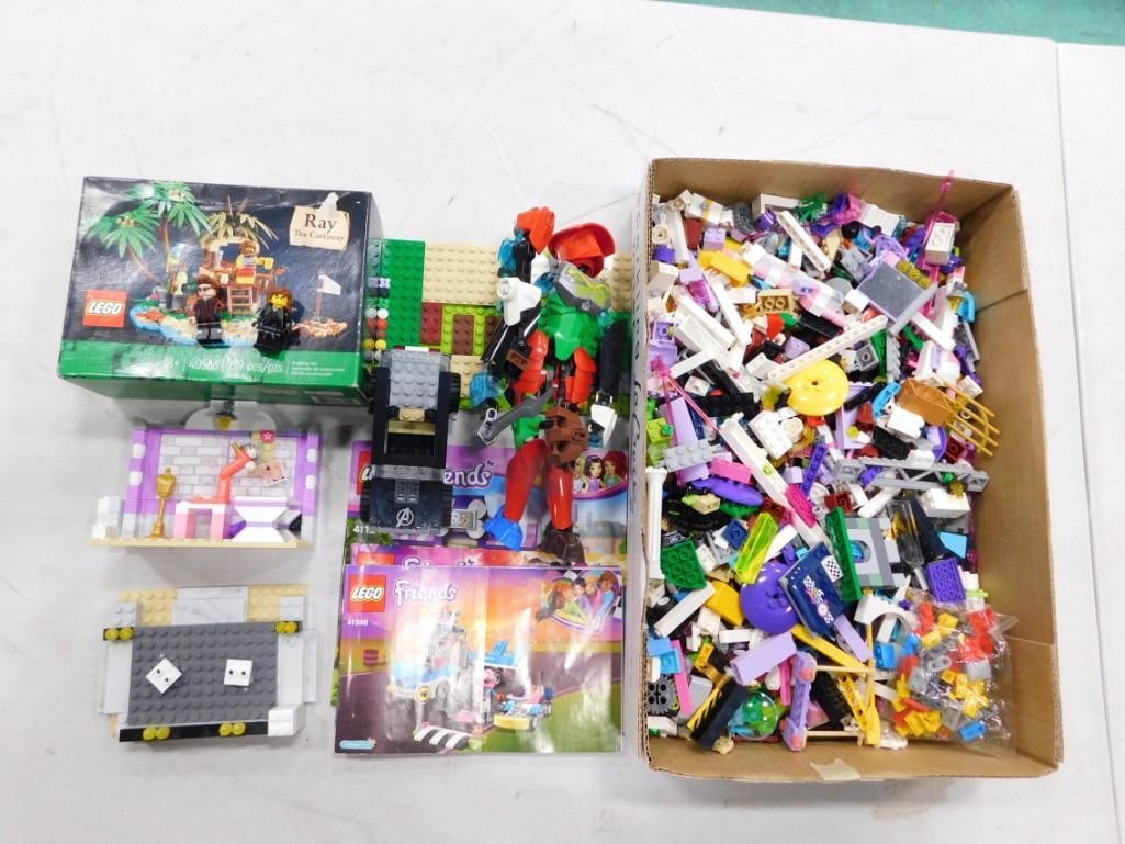 Lego Pieces, Mini Figs, Ray the Castaway, Booklets, etc Lot: Lego Pieces, Mini Figs, Ray the Castaway, booklets, etc Lot All pictures are considered part of the description and should be examined carefully by bidders. Live Auctioneers is now offering Live Shi
