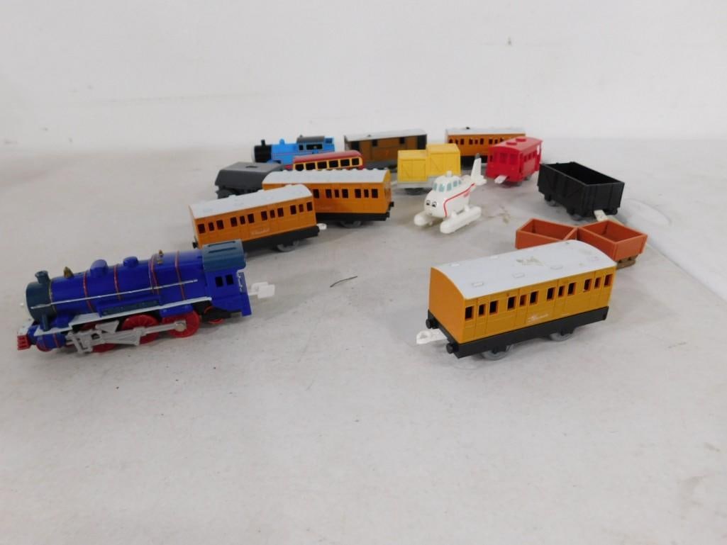 Lot of Toy Trains incl Thomas and Friends, Etc: Lot of Toy Trains incl Thomas and Friends, Etc All pictures are considered part of the description and should be examined carefully by bidders. Live Auctioneers is now offering Live Shipping through