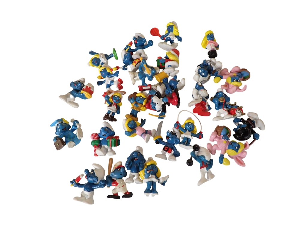 Lot of Smurfs Figures (1 of 7)