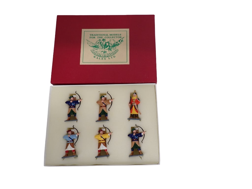 Traditional Models for the Collector by Trophy Miniatures Boxer Rebellion Metal Soldiers Set (1 of 9)