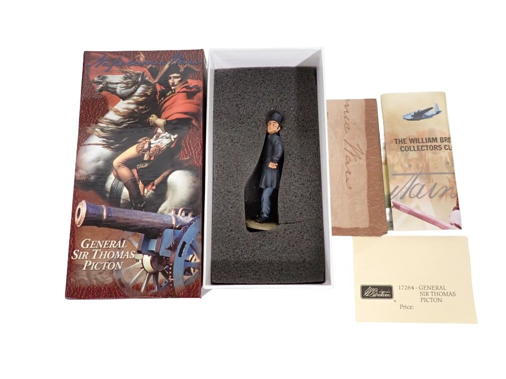 Britains Metal Toy Soldier General Sir Thomas Picton 17264 in Original Box W Britain (1 of 4)