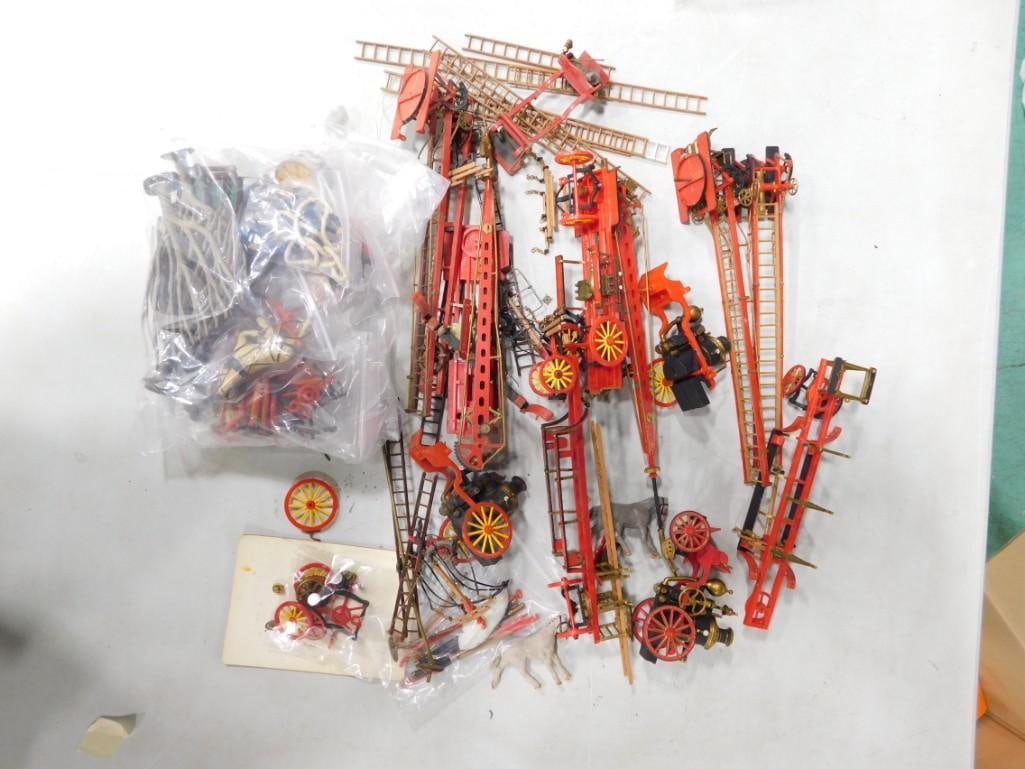 Model Kit pieces possibly Airfix 1/32nd scale 1914 Dennis Fire Engine N Scale (1 of 5)