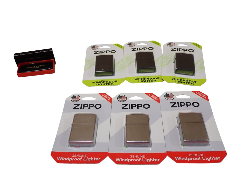 Lot of New in Package Zippo Lighters and a Multi-Tool Pocket Knife (1 of 7)