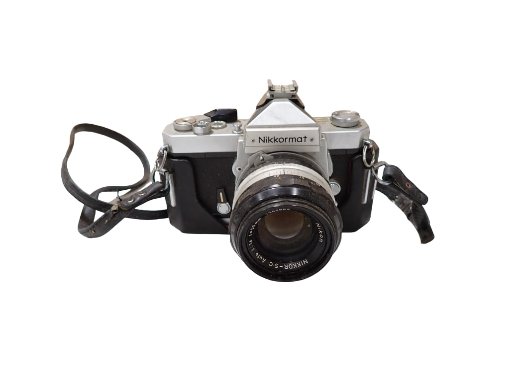 Nikon Nikkormat Japan Camera with Nikon Nikkor S.C. Auto 50mm f/1.4 Lens (1 of 8)