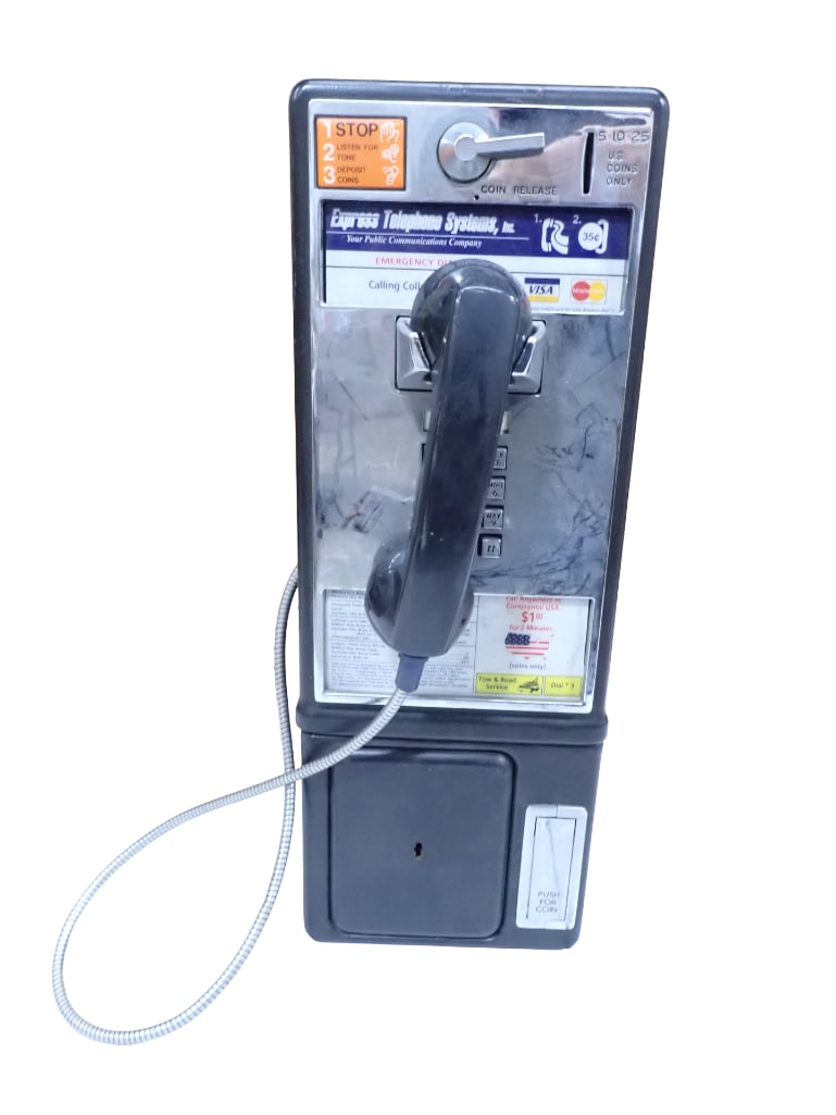 Vintage Pay Phone Public Telephone (1 of 7)