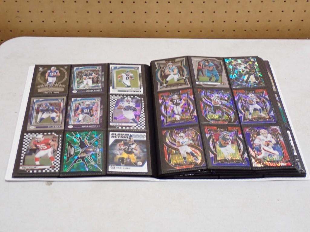 Binder full of assorted Football Cards - roughly 130 cards total (1 of 5)