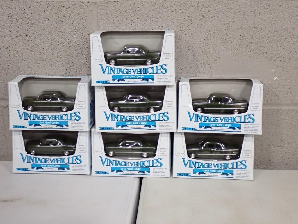 7 new in Package Ertl Vintage Vehicles 1949 Ford Coupe 1:43 Scale (1 of 4)