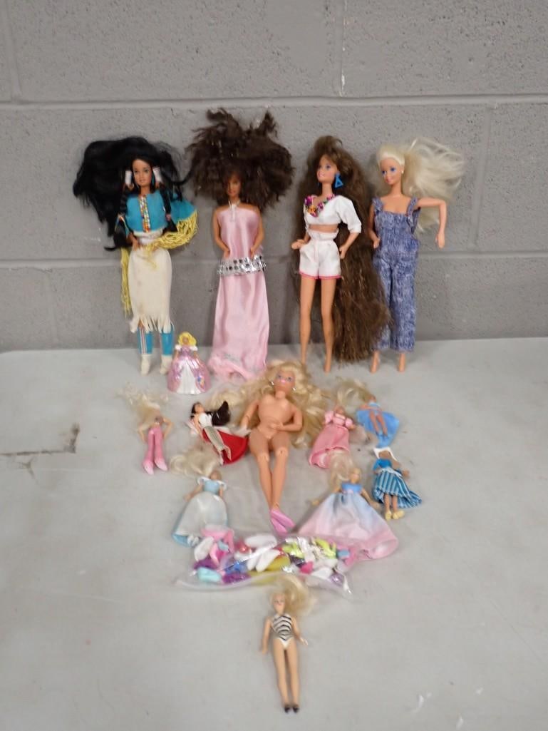 Assorted Doll Lot including Barbie, accessories shoes, etc. (1 of 6)