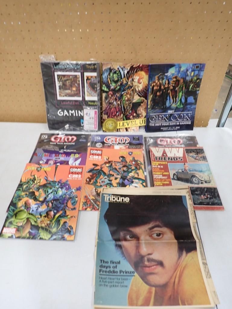 Lot of Roleplaying Gaming Books - GTM, Gen Con, Anime Midwest, Marvel, etc. (1 of 5)