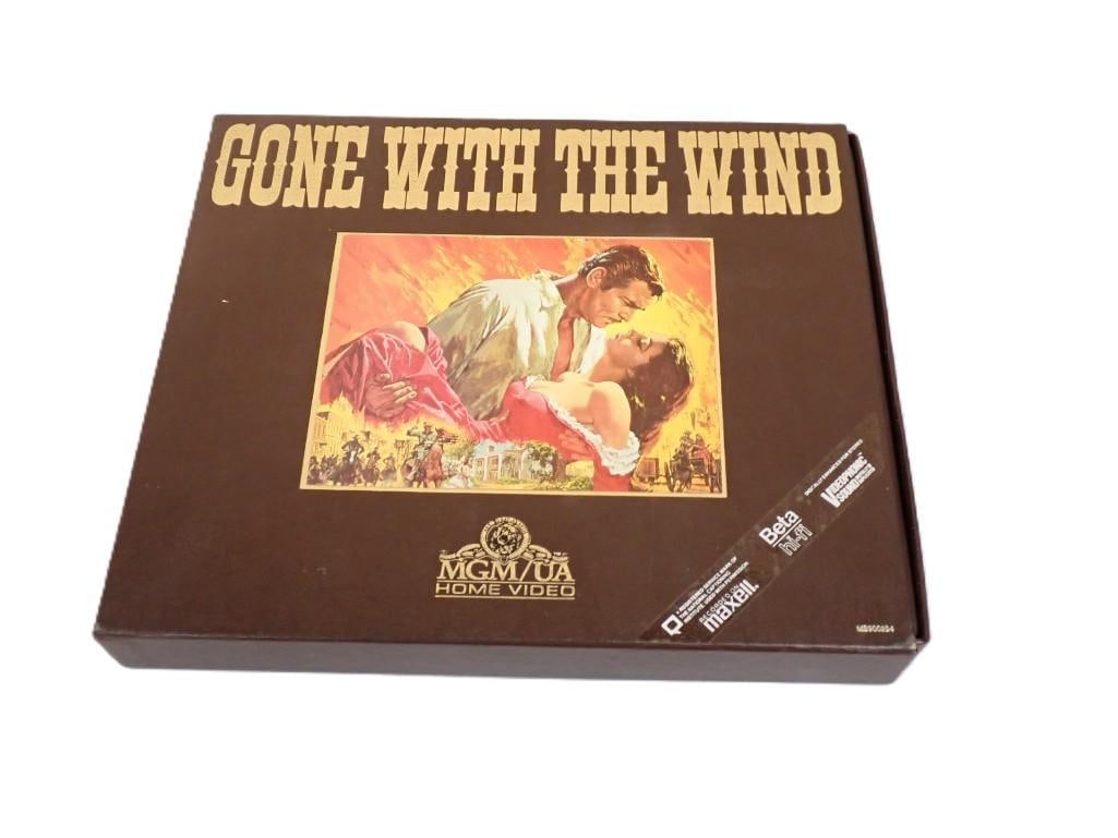 Gone with the Wind on Betamax Home Video: Gone with the Wind on Betamax Home Video All pictures are considered part of the description and should be examined carefully by bidders. Live Auctioneers is now offering Live Shipping through them.&#