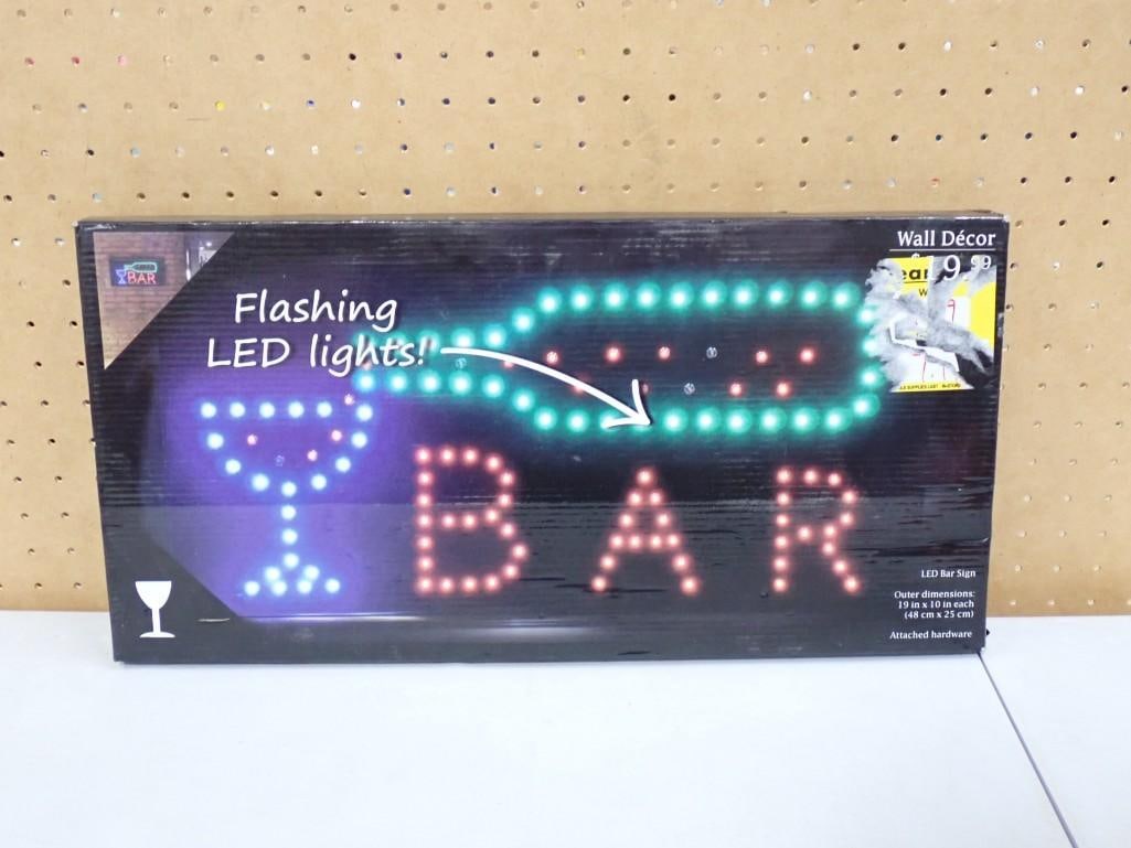 Flashing LED Light Bar Sign (1 of 6)