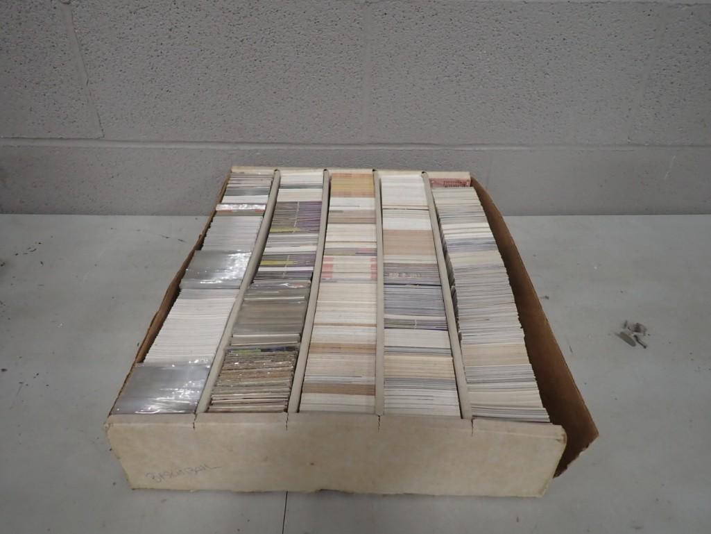 Large Flat of Assorted Sports Cards including Baseball and Basketball (1 of 5)