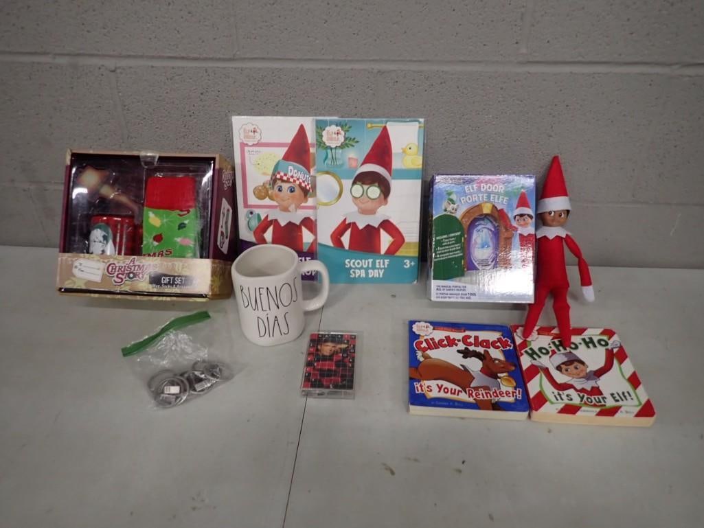 Elf on a Shelf and Other Christmas Items - Books, Porte Elfe, etc. (1 of 5)