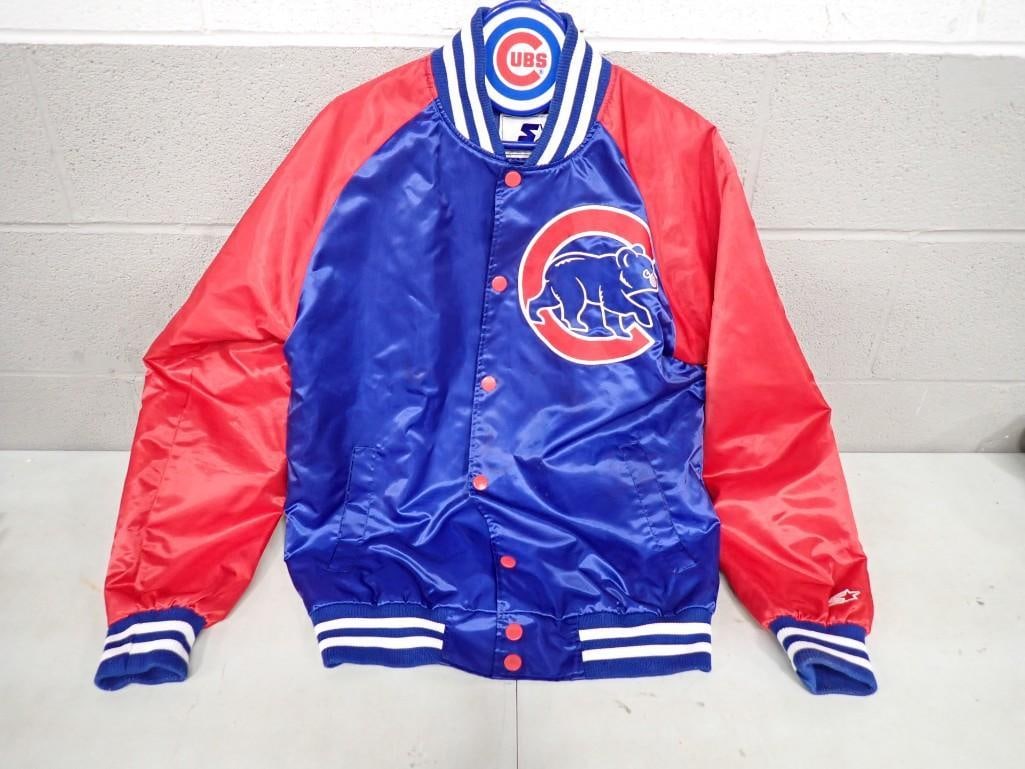Chicago Cubs Starter Jacket / Windbreaker Size Large (1 of 7)