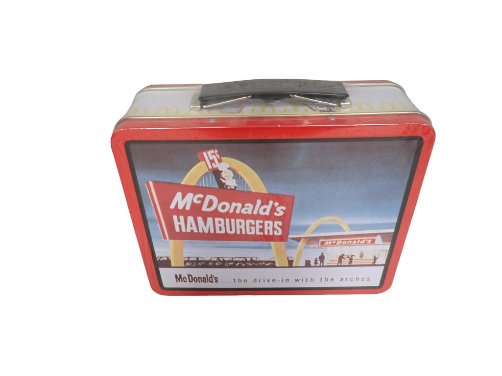 Retro McDonald's Lunchbox: Retro McDonald's Lunchbox All pictures are considered part of the description and should be examined carefully by bidders. Live Auctioneers is now offering Live Shipping through them. This i