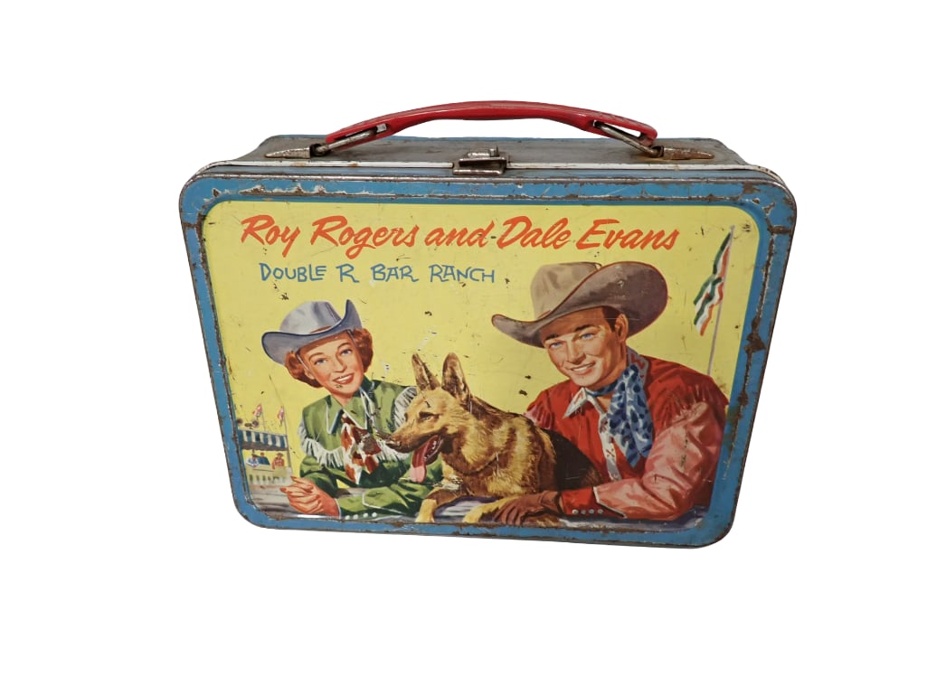 Vintage Roy Rogers and Dale Evans Double R Bar Ranch Lunch Box (1 of 8)