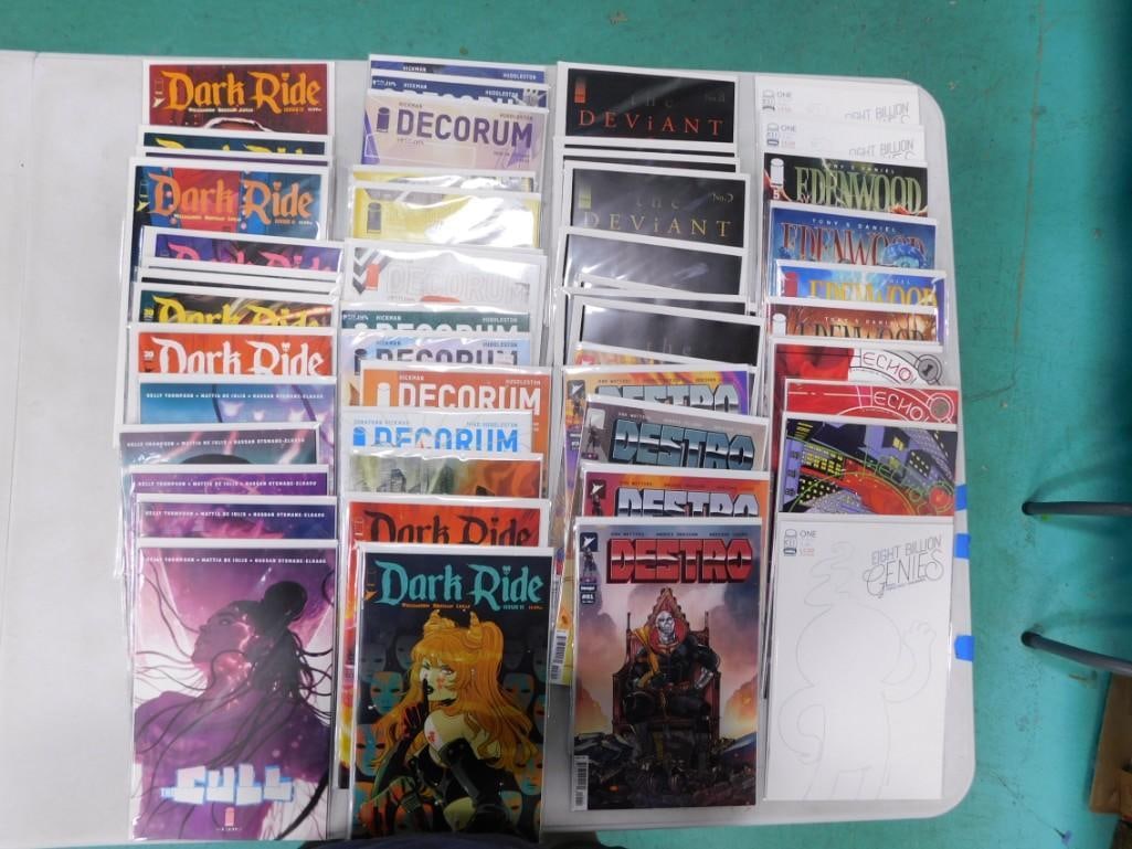 22 Comics incl Destro, Echolands, Edenwood, Eight Billion Genies, The Deviant (1 of 3)