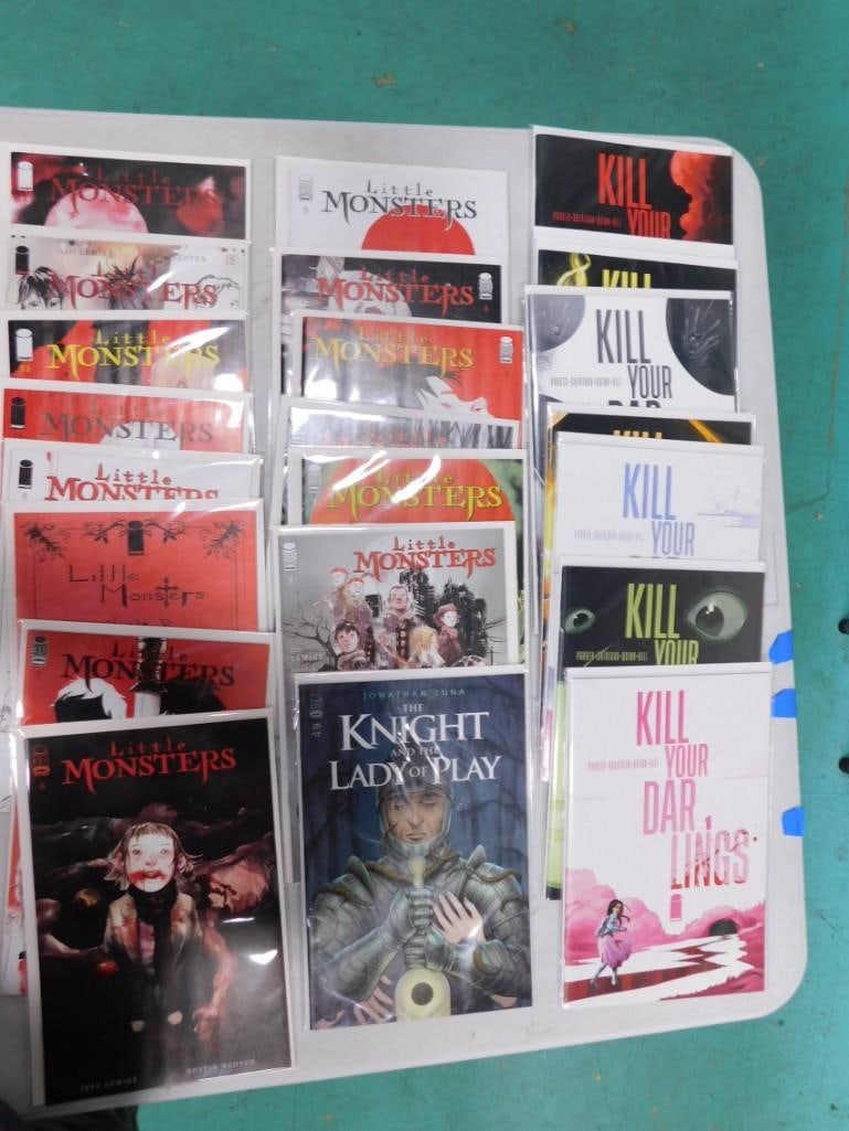 21 Comics incl Kill Your Darlings, Little Monsters, The Knight and the Lady of Play (1 of 1)
