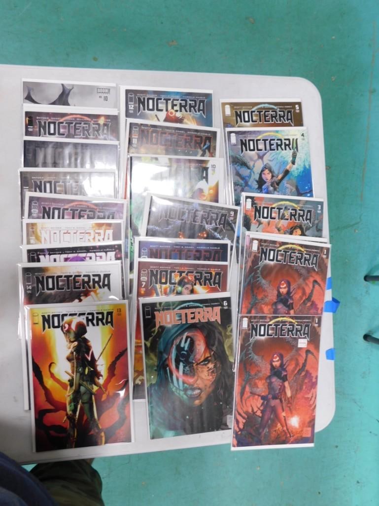 23 Comics incl Nocterra, Nocterra Nemesis Special, Nocterra: Blacktop Bill Special, Nocter (1 of 3)