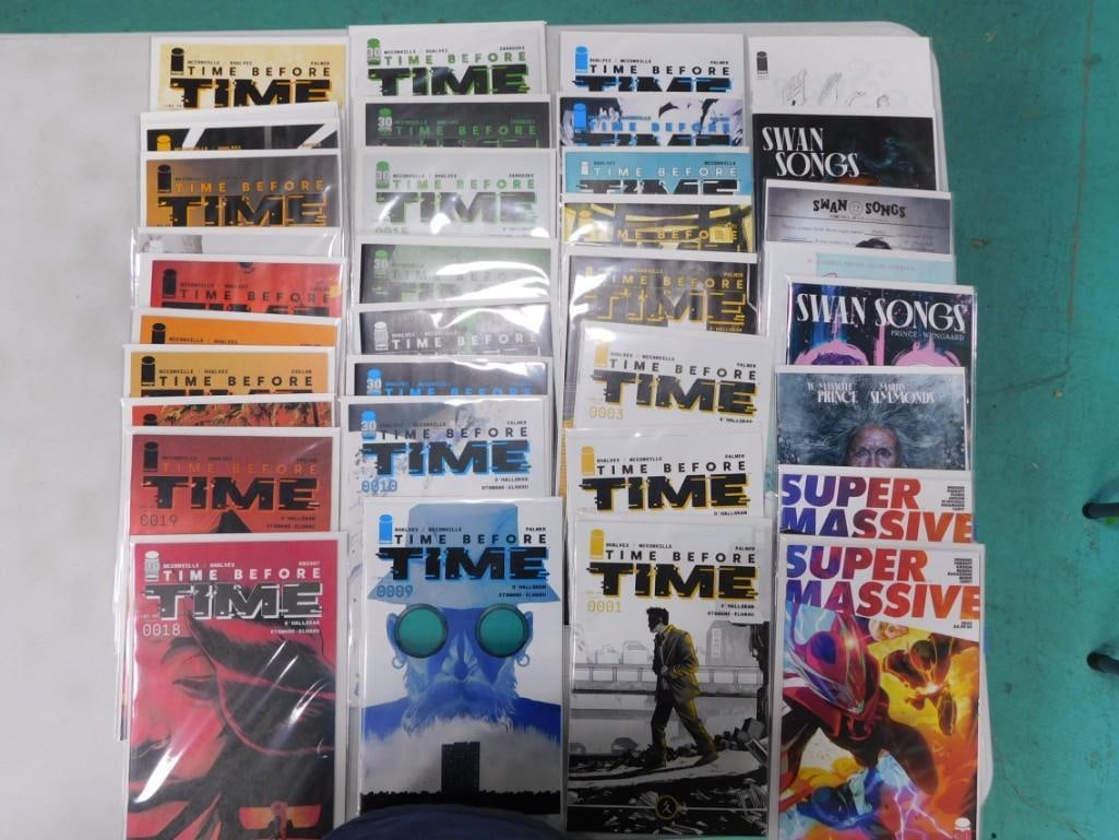 37 Comics incl Supermassive, Supermassive 2023, Swan Songs, Time Before Time (1 of 3)